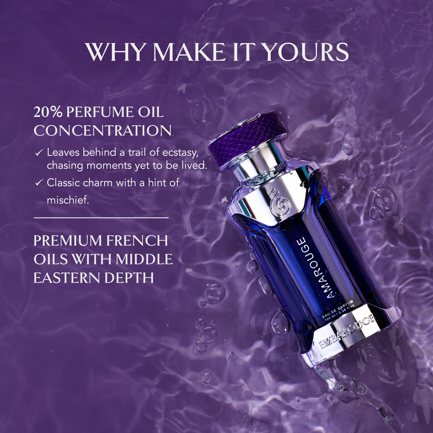 Amarouge Eau De Parfum- 100ml