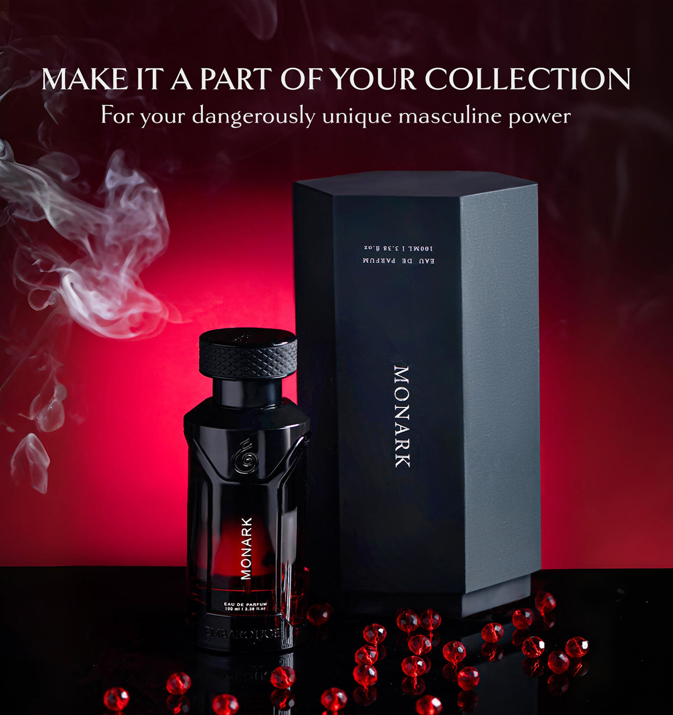 Embarouge Monark Luxury perfume for him Eau De Parfum 100ml - Highlighting it’s Perfect for gifting