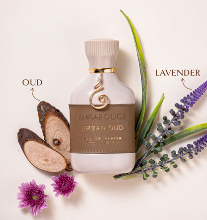 Embarouge Urban Oud perfume for men long lasting middle eastern scent