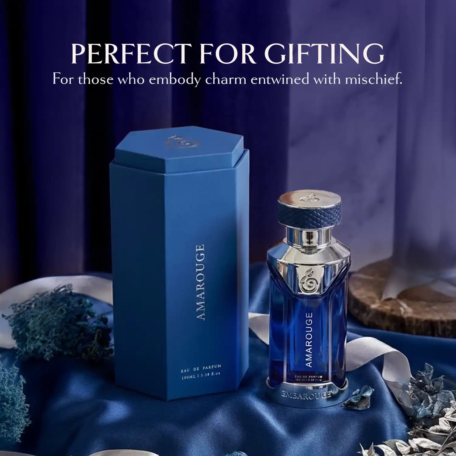 Embarouge Amarouge Luxury perfume for him Eau De Parfum 100ml - Highlighting it’s Perfect for gifting