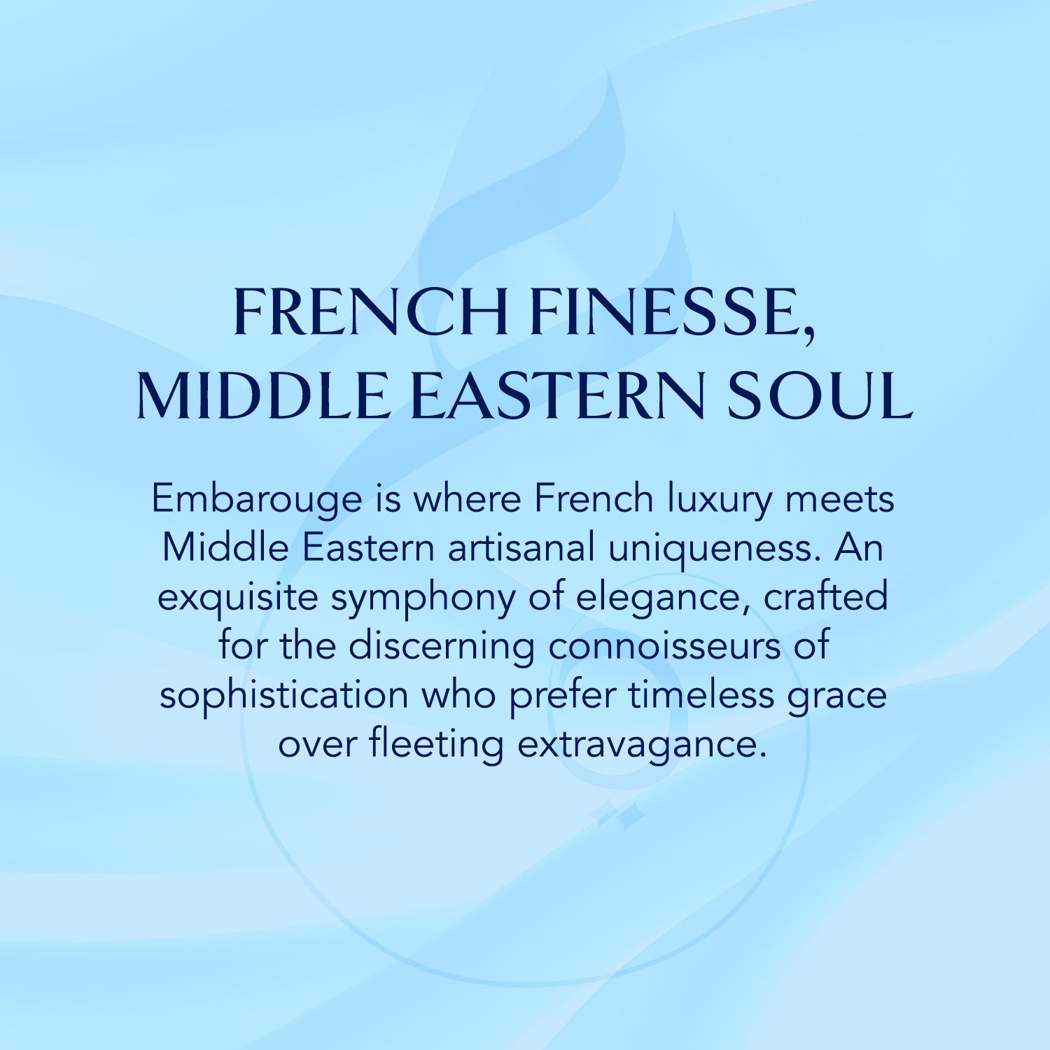 Embarouge Azure Dor Luxury perfume for him Eau De Parfum 100ml– highlighting its influence from French perfume and origin from Middle Eastern perfume